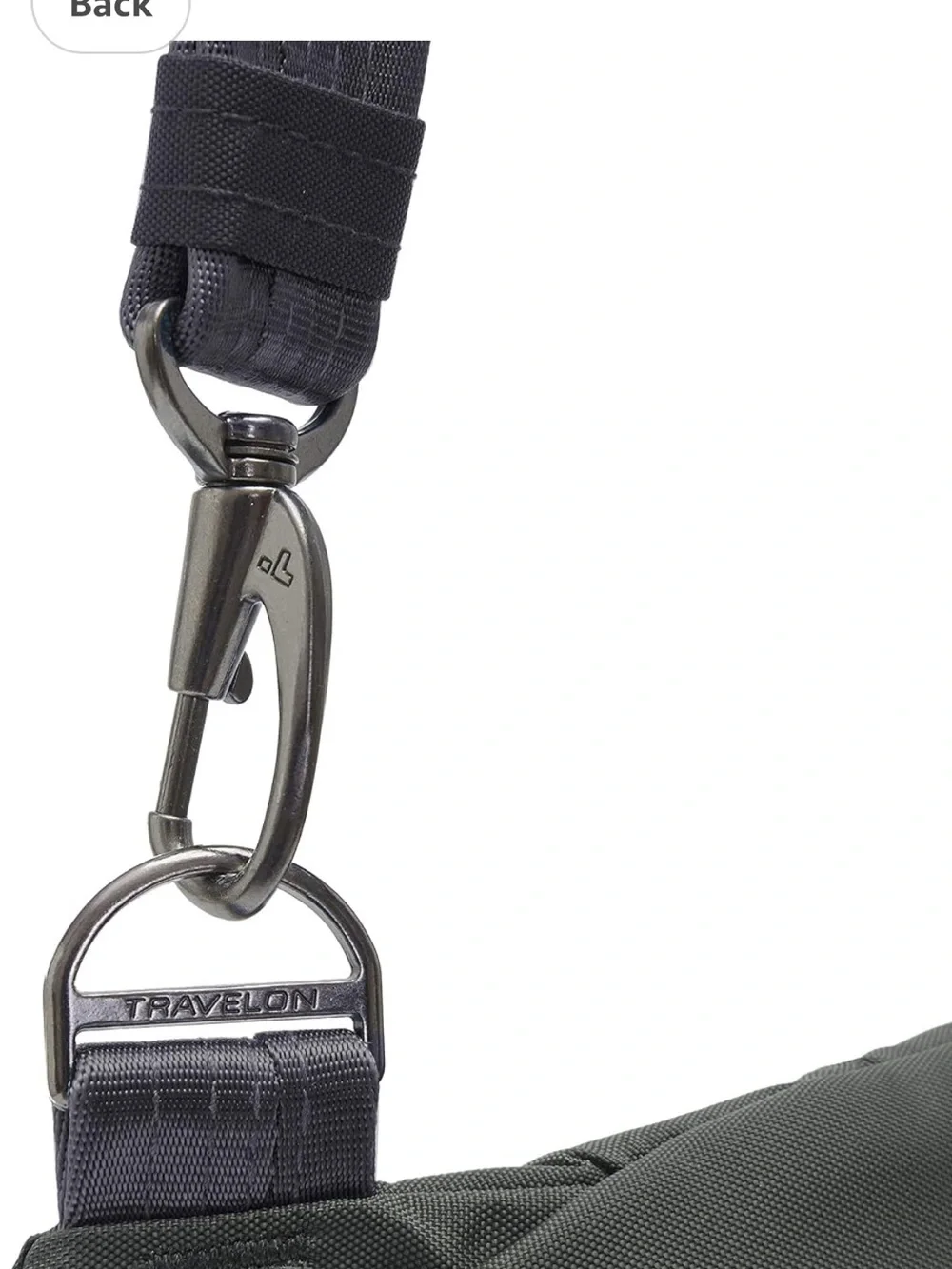 Travelon Active Tour Bag Charcoal Men's Crossbody Sling Bag Anti-Theft Unisex